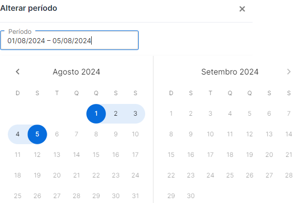 I124 - Calendário suspenso - Alterar 