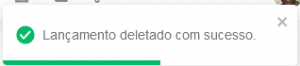 I1306 - Notificação Lançamento deletado com sucesso