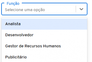 I1320 - Função - opções