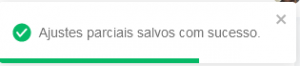 I1389 - Notificação Ajustes parciais salvos com sucesso