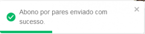 I1435 - Notificação Abono por pares enviado com sucesso