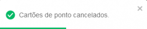 I1542 - Notificação Cartões de ponto cancelados