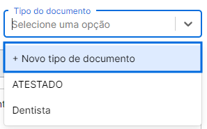 I2242 - +Novo tipo de Documento